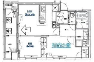 クラッシーコート北大塚【4階】の間取り
