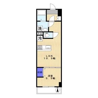 ルミエール・アシハラ【3階】の間取り