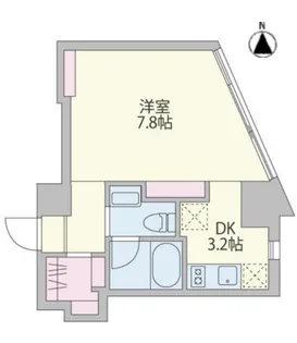 クーカイ・テラス恵比寿【3階】の間取り