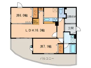 Louve【5階】の間取り