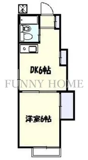 グレース上用賀【1階】の間取り