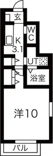 リュネール【1階】の間取り