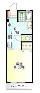 セレーノ【1階】の間取り