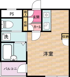エス・コート浅田【3階】の間取り