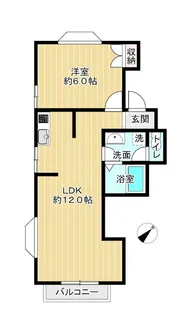 casa shiratori【2階】の間取り