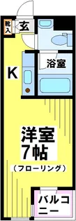グレース成城【4階】の間取り