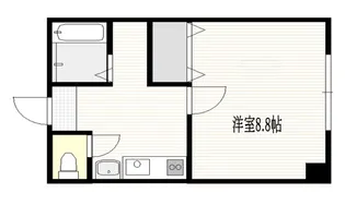 レジデンス富士見【2階】の間取り
