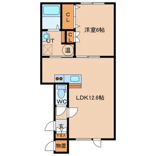 South Grace【1階】の間取り