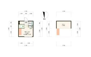 ハーモニーテラス北新宿III【2階】の間取り