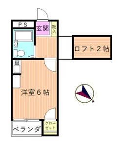 SANDALWOOD町田鵜野森【1階】の間取り