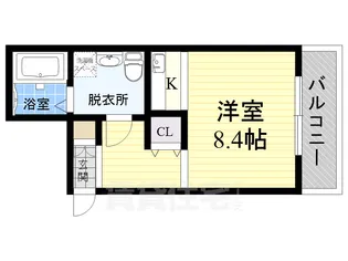 ジョイン淡路【2階】の間取り