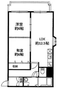 コスモリード横浜反町【3階】の間取り