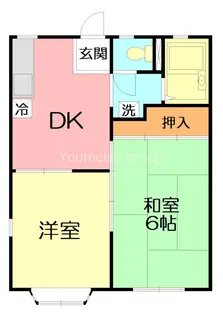 ハイツサンライズ【2階】の間取り