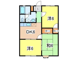 ソフィアコート千種【1階】の間取り