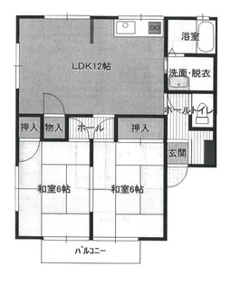 MMハイツ【2階】の間取り