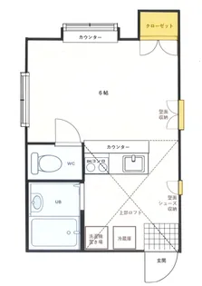 SOLANA UCHINO(ソラーナ内野)【1階】の間取り