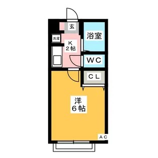 エトワール【1階】の間取り