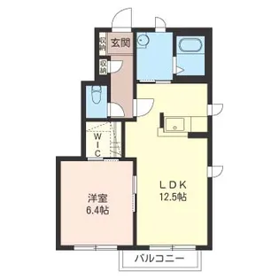カーネーションB【1階】の間取り