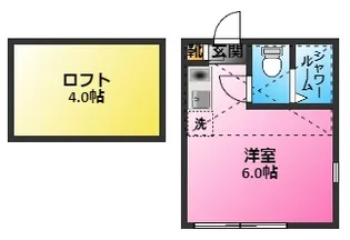 さくら元住吉【1階】の間取り