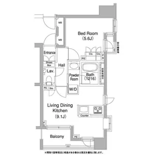 コンフォリア西早稲田【10階】の間取り