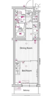 ガーラ・ヴィスタ新板橋【1階】の間取り