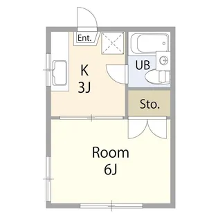 ハイム東洋【2階】の間取り