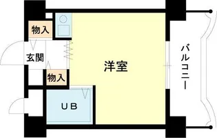 明石ヤングパレス【5階】の間取り