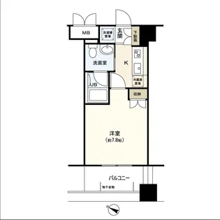 レジデンス片平【11階】の間取り