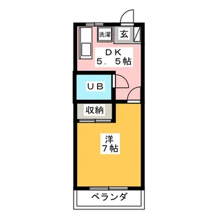 ANEXくぜ【3階】の間取り
