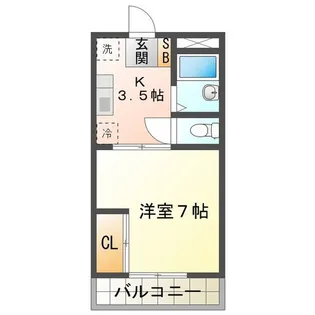 Bee【2階】の間取り