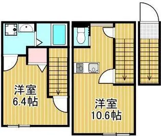 Reberty竹ノ塚【1階】の間取り