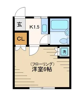 西井コーポ【2階】の間取り