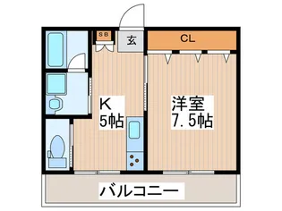 グレース東町【1階】の間取り