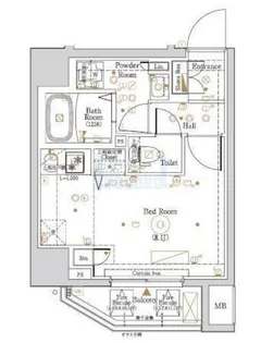 KNOTS大山【7階】の間取り