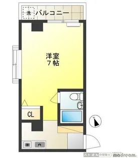 倉林マンション【5階】の間取り
