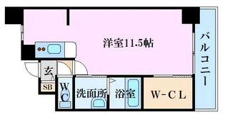 グレースコート【7階】の間取り
