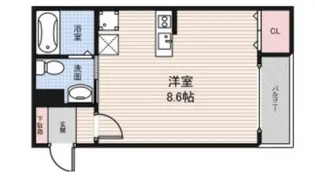 CASA堺東【1階】の間取り