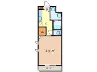 アンジュール川方【2階】の間取り