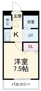 ドエルYS【2階】の間取り