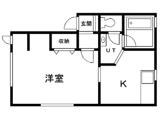 SUNコーポ【1階】の間取り
