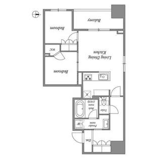 ASMACI MAISON両国II【5階】の間取り