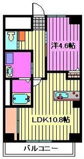 ブランシェ プリマヴェーラ【1階】の間取り