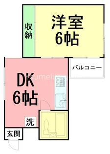 セザール第二海老名【1階】の間取り