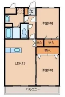 ピーチフローレ3【7階】の間取り