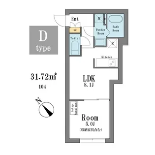 LEGALAND荻窪ANNEX【1階】の間取り