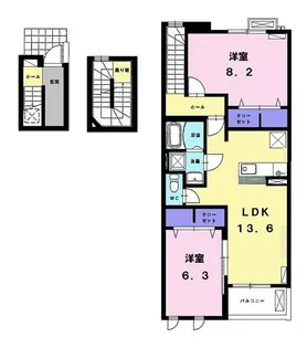 マロノ【3階】の間取り