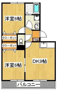 シェルハイム【2階】の間取り