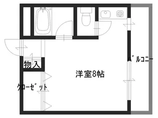 アルモカーサMOZU【2階】の間取り
