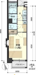 CLAIR.S(クレール エス)【7階】の間取り