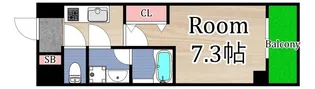 レクシア京橋DUO【10階】の間取り